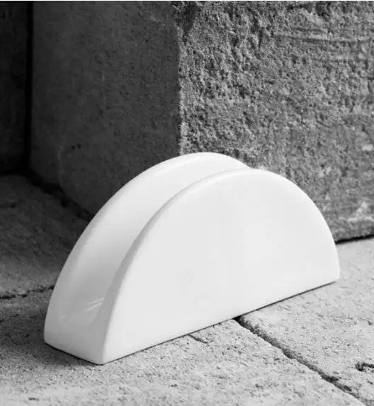 AMBITION FALA / KUBIKO Serwetnik 13 cm / porcelana