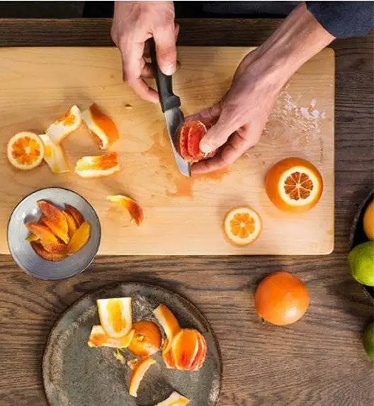 FISKARS HARD EDGE 1051777 Nóż do obierania 9 cm / lita stal nierdzewna 