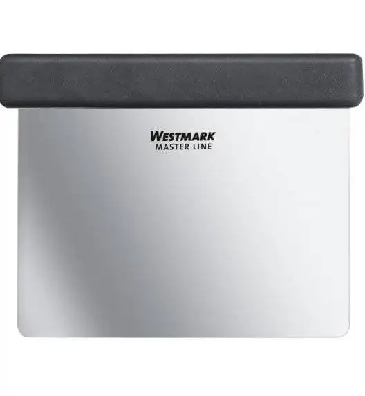 WESTMARK MASTER LINE Skrobak / szpatułka / 8 x 12 cm / stal nierdzewna, tworzywo sztuczne