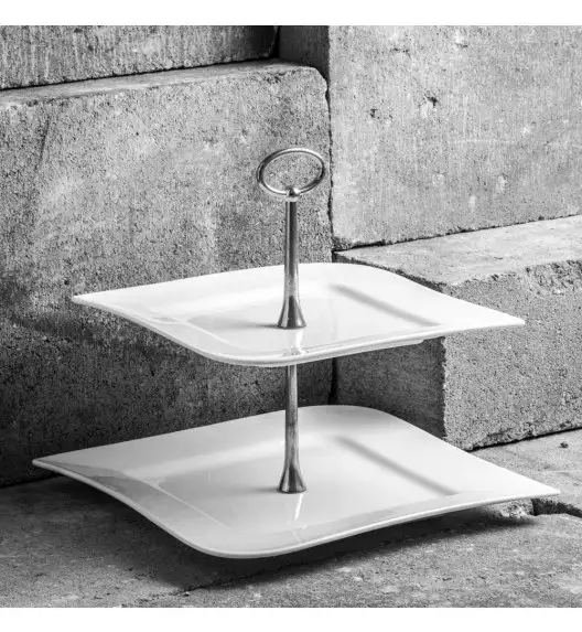 AMBITION FALA Patera dwupoziomowa 24,5 x 24,5 cm