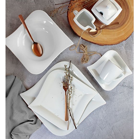 LUBIANA OPERA Serwis obiadowo-kawowy 106 el / 18 os