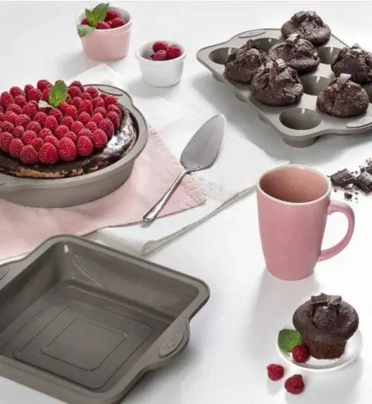 WYPRZEDAŻ! GERLACH SMART Silikonowa Forma do pieczenia 6 muffin / 30 x 17 cm