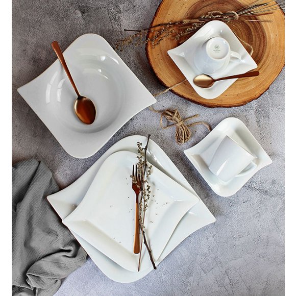 LUBIANA OPERA Serwis obiadowo-kawowy 74 el / 12 os