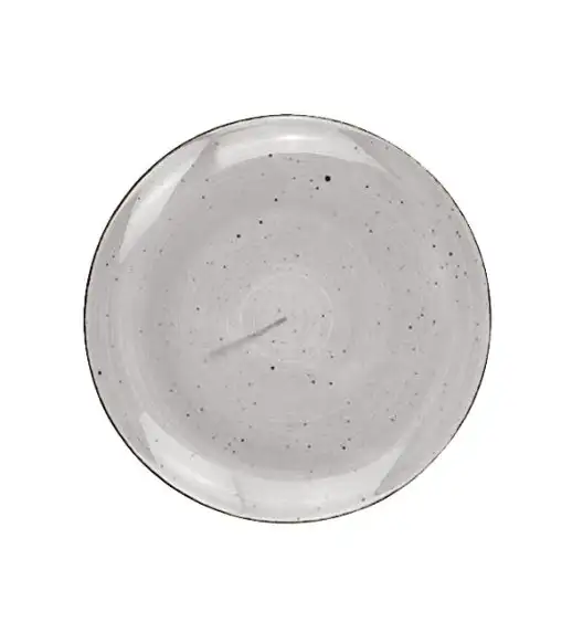 LUBIANA BOSS 6630Z Serwis obiadowy 36 el / 12 osób / szary / porcelana ręcznie malowana