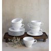 LUBIANA PAULA Komplet filiżanka 290 ml + spodek 17 cm / 6 os / 12 el 