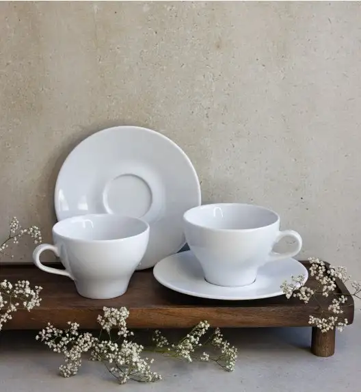 LUBIANA PAULA Komplet filiżanka 290 ml + spodek 17 cm / 12 os / 24 el 