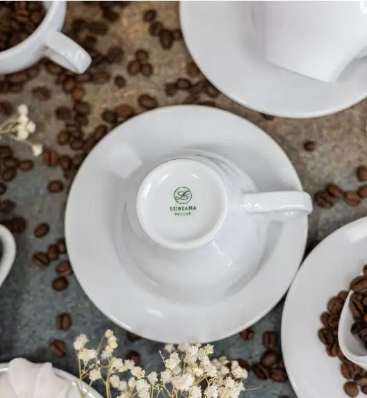 LUBIANA PAULA Filiżanka 200 ml + spodek 14 cm 
