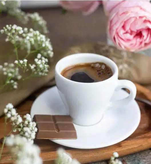 LUBIANA PAULA Filiżanka do espresso 70 ml + spodek 12 cm / porcelana