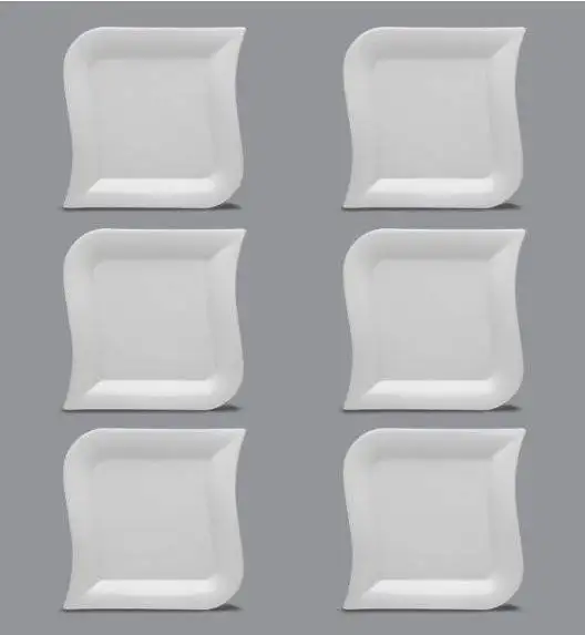 LUBIANA OPERA 6 x talerz obiadowy 27 cm 