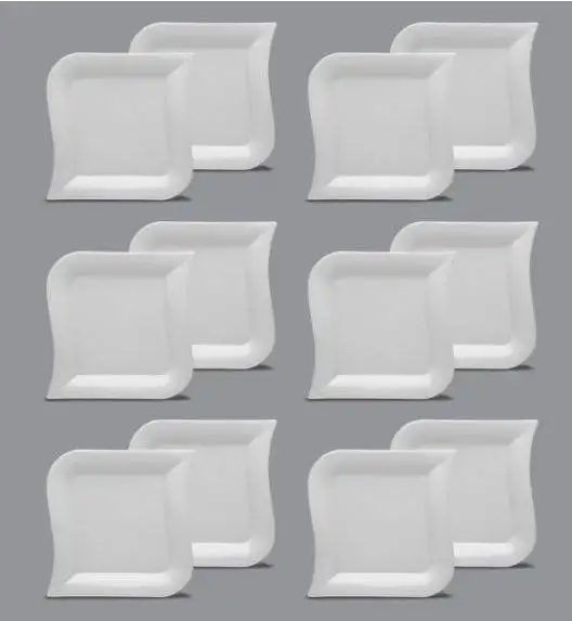 LUBIANA OPERA 12 x talerz obiadowy 27 cm 