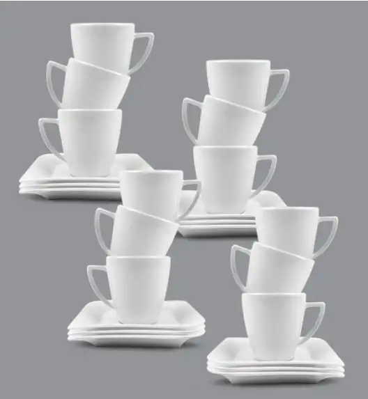 LUBIANA OPERA Komplet filiżanka 200 ml + spodek 14,5 cm / 12 os / 24 el 