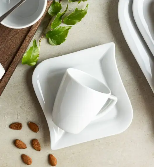 LUBIANA OPERA Komplet filiżanka 200 ml + spodek 14,5 cm / 12 os / 24 el 