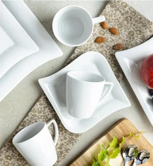 LUBIANA OPERA Komplet filiżanka 200 ml + spodek 14,5 cm / 12 os / 24 el 