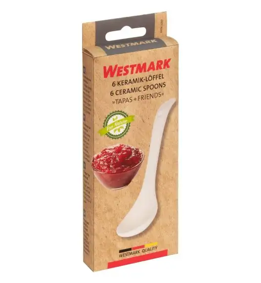 WESTMARK TAPAS+FRIENDS Zestaw 6 łyżek ceramicznych