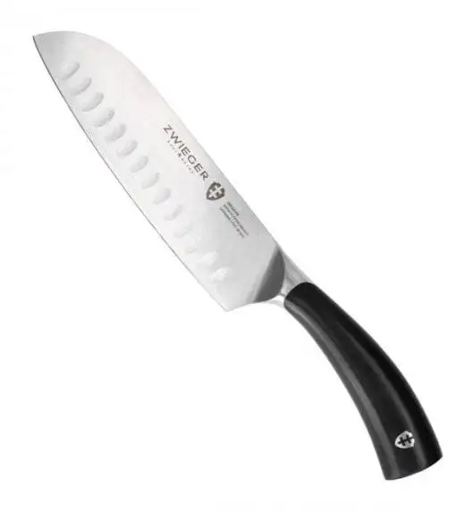 ZWIEGER OBSIDIAN Nóż Santoku 18 cm / niemiecka stal nierdzewna