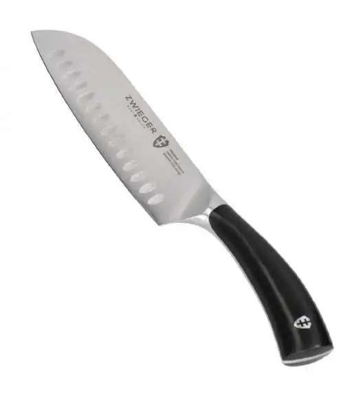 ZWIEGER OBSIDIAN Nóż Santoku 18 cm / niemiecka stal nierdzewna
