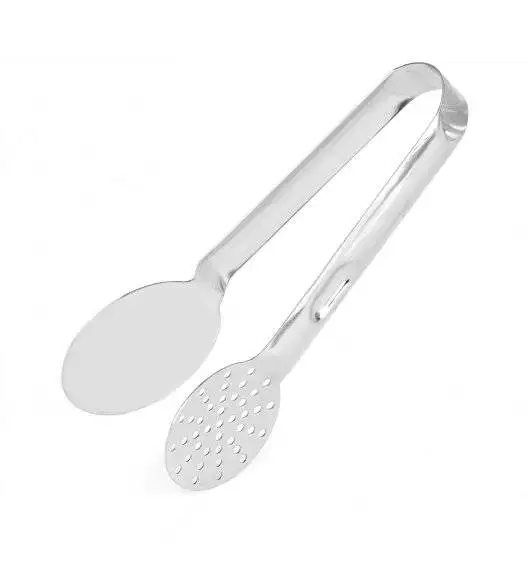 TADAR Metalowe szczypce kuchenne z perforacją / 16,5 cm