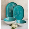 LUBIANA BOSS 6630L Komplet 4 dodatków / morski / porcelana ręcznie malowana