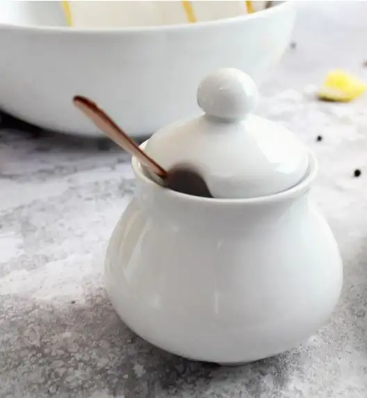 LUBIANA WERSAL Cukiernica 200 ml z pokrywką / porcelana