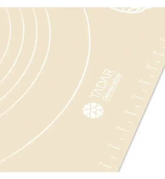 TADAR SILCO Stolnica / mata silikonowa 40 x 50 cm / silikon / beżowa