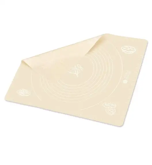 TADAR SILCO Stolnica / mata silikonowa 40 x 50 cm / silikon / beżowa