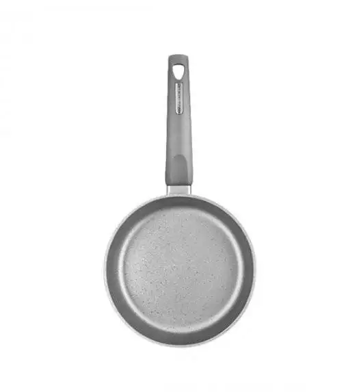 AMBITION MAGNAT GRAY Patelnia 20 cm z powłoką Qualum Basic Stone / indukcja + przekładka filcowa 