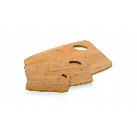 KELA KATANA Komplet 3 desek do krojenia / drewno bambusowe