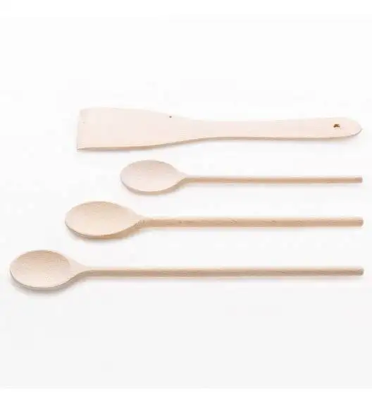 KELA MARIBOR Komplet 4 przyborów kuchennych / drewno bukowe