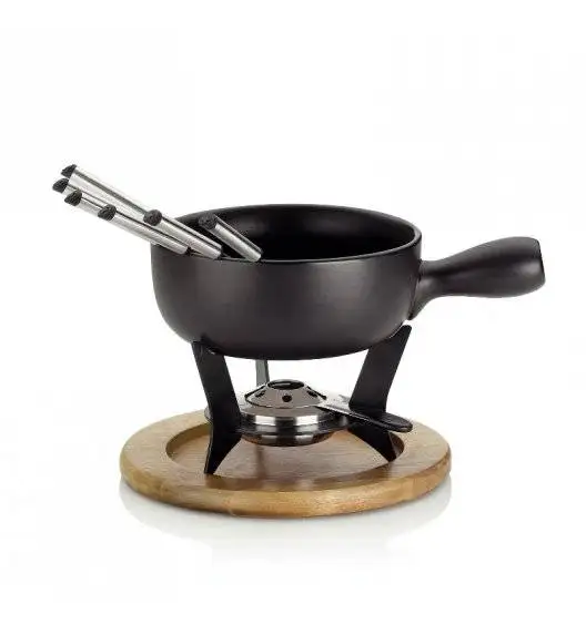 KELA COUNTRY Zestaw do fondue serowego 2 l dla 6 osób