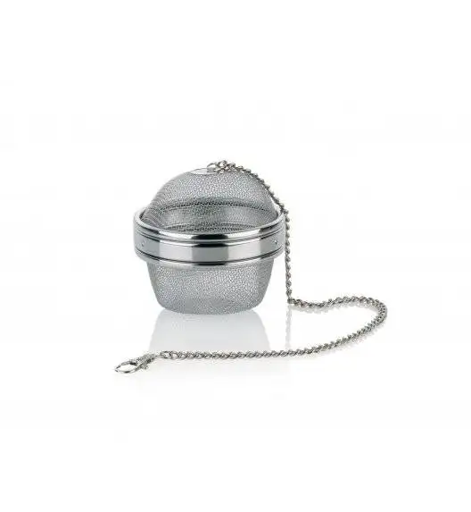 KELA AROMI Sitko do zaparzania z łańcuszkiem ⌀ 9 cm / stal nierdzewna