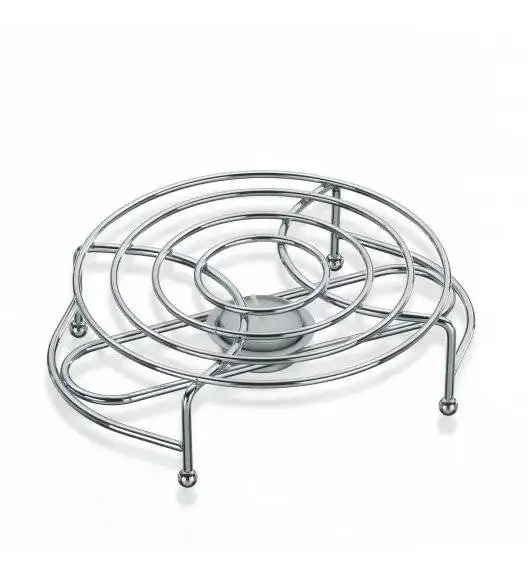 KELA GLOBUL Stalowy podgrzewacz na tealight ⌀ 18 cm 