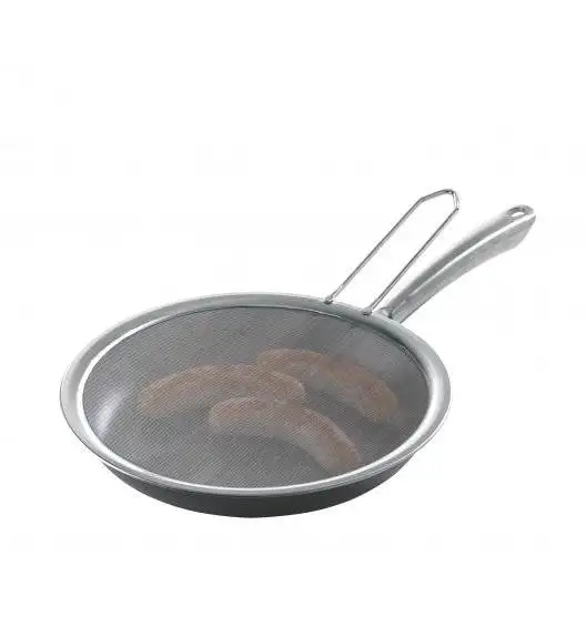 KUCHENPROFI DELUXE Osłona przed pryskaniem Ø 33 cm/ stal nierdzewna