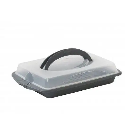 KELA Pojemnik na ciasto z pokrywką 45 x 30 x 9 cm / tworzywo PP