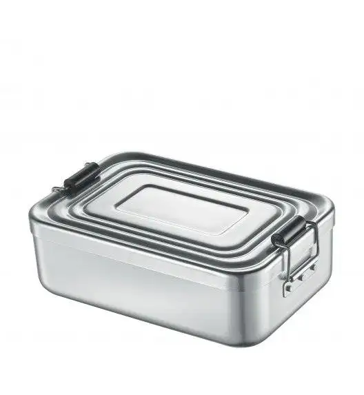 KUCHENPROFI Pojemnik na lunch 18 x 12 x 6 cm, srebrny / FreeForm