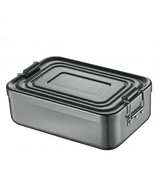 KUCHENPROFI Pojemnik na lunch 18 x 12 x 6 cm, czarny / FreeForm