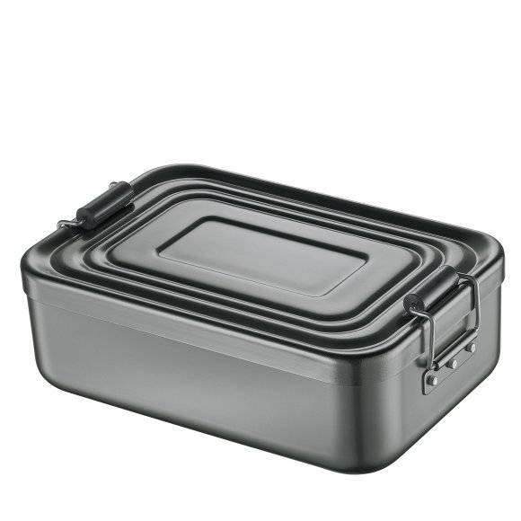 KUCHENPROFI Pojemnik na lunch 18 x 12 x 6 cm, czarny / FreeForm