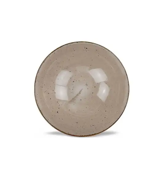 LUBIANA BOSS 6630T 12 x Salaterka 15 cm / brązowa / porcelana ręcznie malowana