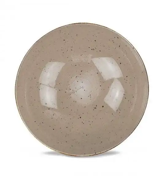 LUBIANA BOSS 6630T Salaterka 21 cm / brązowa / porcelana ręcznie malowana