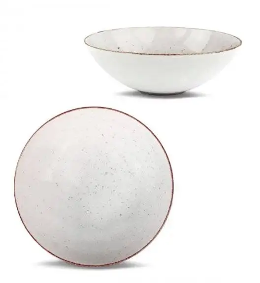 LUBIANA BOSS 6630U Talerz głęboki 18 cm / budyniowy / porcelana ręcznie malowana