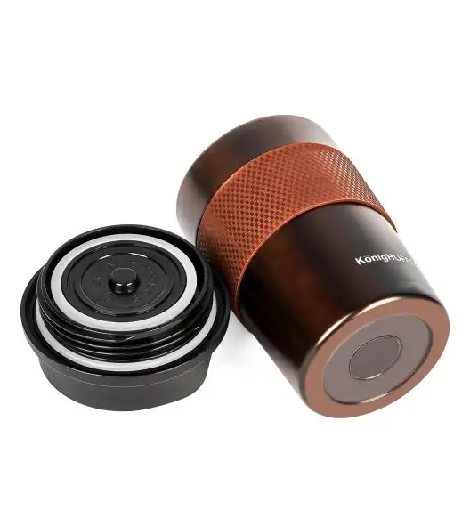 KonigHOFFER ELLIOT Kubek termiczny 330 ml  / brązowy / stal nierdzewna