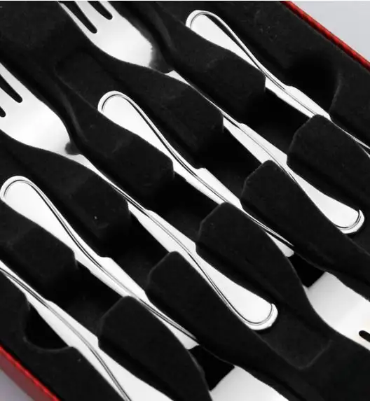 Gerlach Mango Sztućce Widelczyki do ciast 6 el pudełko / 6 osób / połysk