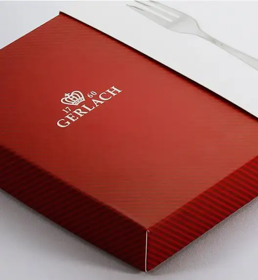 Gerlach Mango Sztućce Widelczyki do ciast 6 el pudełko / 6 osób / połysk