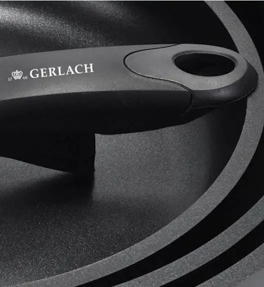 GERLACH SMART 994 Komplet 3 patelni 20/24/28 cm + odpinana rączka / indukcja