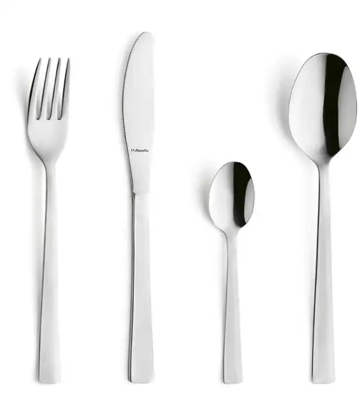WYPRZEDAŻ! AMEFA PADOVA Sztućce UE 24 el w pudełku szarym / 6 os / połysk / wieczysta gwarancja