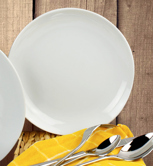 LUBIANA BOSS Talerz obiadowy 27 cm / biały 