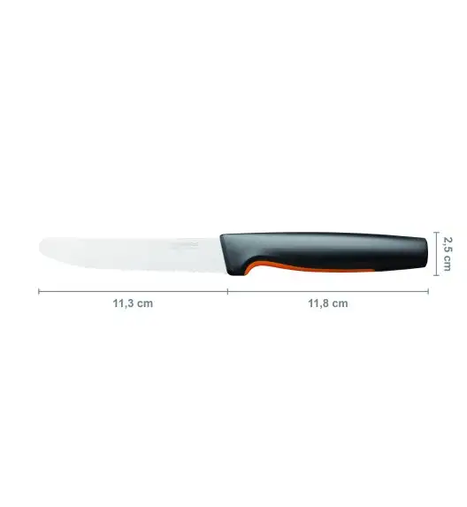 FISKARS FUNCTIONAL FORM 1057543 Nóż do pomidorów 13 cm zagięty / stal nierdzewna 