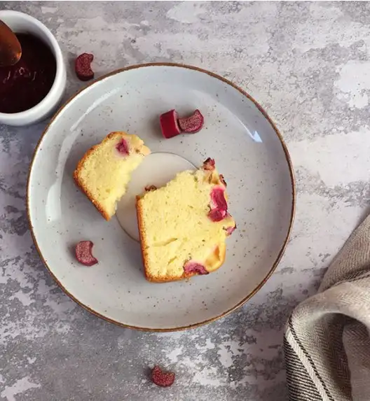 LUBIANA BOSS 6630Z Komplet Filiżanka 350 ml + spodek / 12 os / 24 el / szary / porcelana ręcznie malowana