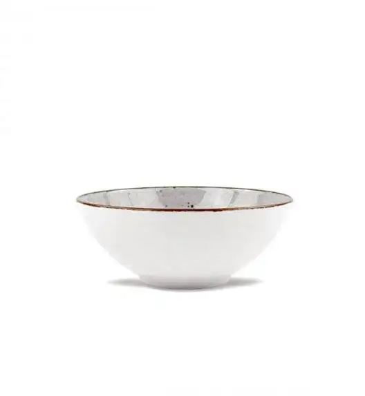 LUBIANA BOSS 6630Z Serwis obiadowo - kawowy 120 el / 24 osoby / szary / porcelana ręcznie malowana