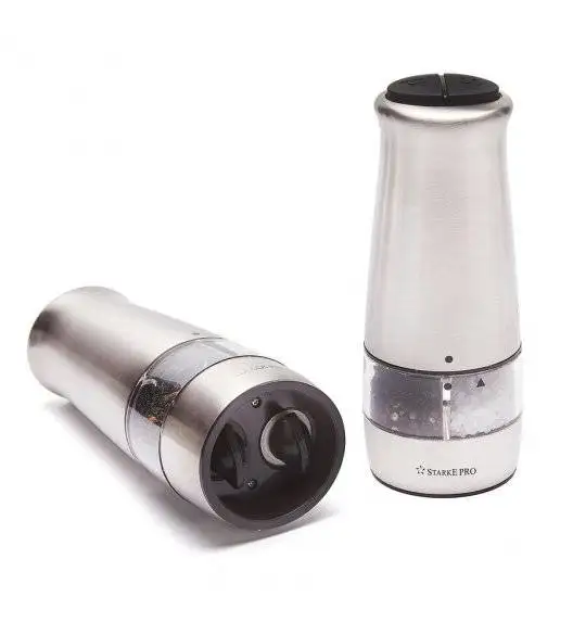 STARKE PRO SPEIZE Elektryczny młynek do pieprzu i soli / stal nierdzewna