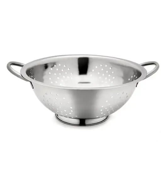 TADAR GERMAN Cedzak / durszlak głęboki z uchwytami na nóżce 28 cm